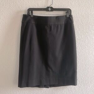 Banana Republic Career Business Casual Black Skirt Size 12